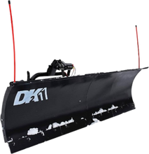 DK2 AVAL8826 88 x 26 in. Universal SUV/Truck Mount T-Frame Snow Plow Kit with Winch and Wireless Remote New - AVAL8826