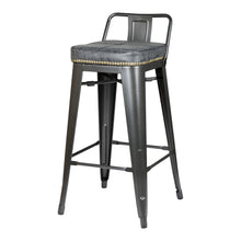 New Pacific Direct Metropolis PU Leather Low Back Counter Stool, (Set of 4) -  9300032-240