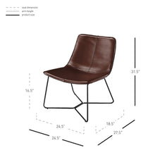 New Pacific Direct Zuma PU Leather Accent Chair  - 9300077-533