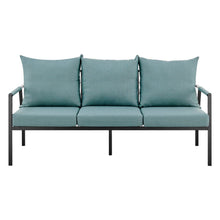 New Pacific Direct Rivano Outdoor Sofa 3 Seater 9300132-597 - 9300132-597