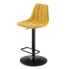 New Pacific Direct Robert Fabric Gaslift Swivel Bar Stool, (Set of 2) 9300147-592 - 9300147-592