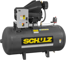 Schulz Audaz MCSV Air Compressor 5 HP 80 gal. 2-Stage 230V 1-Phase Horizontal - 932.9372-0