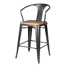 New Pacific Direct Metropolis Metal Counter Stool, (Set of 4)  - 938541-GM