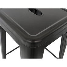 New Pacific Direct Metropolis Metal Backless Bar Stool, (Set of 4) 938630-GM - 938630-GM