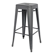 New Pacific Direct Metropolis Metal Backless Bar Stool, (Set of 4) 938630-GM - 938630-GM