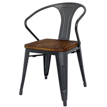 New Pacific Direct Metropolis Metal Arm Chair, (Set of 4) 938730-GM - 938730-GM