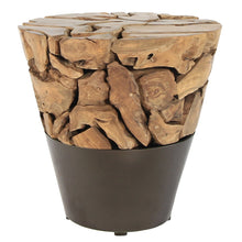 New Pacific Direct Bruno Recycled Teak Root Side/ End Table 9600036 - 9600036