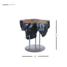 New Pacific Direct Lenna 24" Recycled Teak Root End/ Coffee Table 9600040 - 9600040