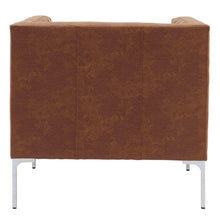 New Pacific Direct Johnson PU Leather Tufted Accent Chair -  9900072-413