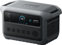 Anker SOLIX C2000 Gen 2 Portable Power Station 2048Wh 2400W LiFePO4 New - A17831A1