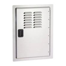 American Outdoor Grill 20x14 Single Louvered Access Door w/ Black Slam Latch (Reversible Hinge) - 20-14-SDV
