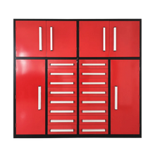 Chery Industrial [AS-IS] 7ft Garage Storage Cabinets with 16 Drawers - D_WW000201