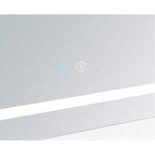 Aquadom Daytona 60" x 36" Rectangle Ultra-Slim Frame LED Lighted Bathroom Mirror With Defogger