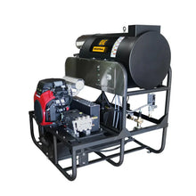 BE Power Equipment 3,000 PSI 10 GPM Hot Water Gas Pressure Washer Skid with General Triplex Pump - SE5815HIHZGP