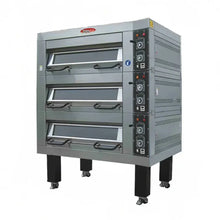 BakeMax 75" One Deck Electric Oven, Accommodates (3) 18" X 26" Pans, 220/60/3 - BMTD001