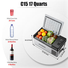BODEGAcooler Mini Car Refrigerator 16qt/15L C15 - bodega C15