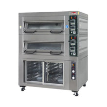 BakeMax 47" Three Deck Electric Oven, Accommodates (3) 18" X 26" Pans, 220/60/ 3 - BMSD003