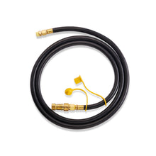 Crown Verity  20’ Natural Gas Hose with Quick Disconnect - 0.5” Diameter - ZCV-NGH05-20