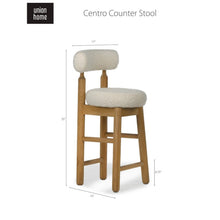 Union Home Centro Counter Stool -  DIN00262