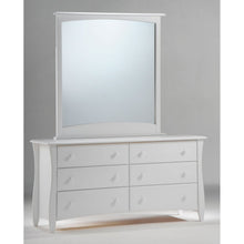 Night and Day Furniture Clove 6 Drawer Dresser w/Mirror - CD-CLOF-6A-CH