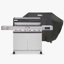Monument Grills Denali 605 Series | 6 Burner Smart Tech Propane Gas Grill in Stainless Steel (Natural Gas Convertible) - D605