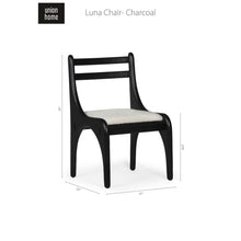 Union Home Luna Chair - Charcoal -  DIN00282