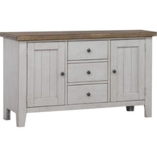 Sunset Trading Country Grove Buffet | Distressed Gray and Brown Wood -   DLU-CG-BUF-GO