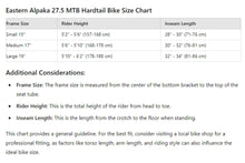 Eastern Alpaka 27.5 MTB Hardtail Bike - Blue