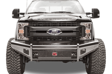 Fab Fours FS05-S1261-1 Ford F450/F550 Superduty 2005-2007 Black Steel Front Bumper No Guard
