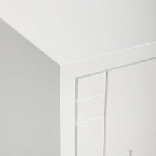 Uttermost Stockholm White 2 Door Cabinet 25105