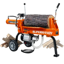 Super Handy GCAO024 Log Splitter 14-Ton Horizontal Portable Electric 120V 15Ah 2.5HP Motor New Canada Only - GCAO024