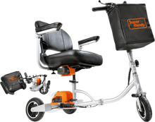 Super Handy GCAT021 Folding Mobility Scooter Plus with 3-Wheels Long Range 48V Brushless Motor and Extra Battery New Canada Only - GCAT021
