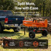 Super Handy GUT199 Log Splitter 27 Ton Full Beam Vertical/Horizontal 223cc Gas Towable New - GUT199