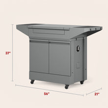 TYTUS Emberwood Grill and Prep Cart - TDT-GHS-XLCT