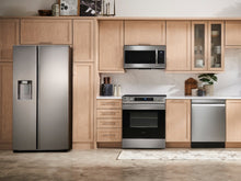 SAMSUNG 36" 27.4 cu. ft. Standard Depth Side-by-Side Refrigerator in Fingerprint Resistant Stainless Steel with Ice Maker - RS27T5200SR/AA