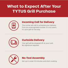 TYTUS Modular Grilling Collection 4-Burner Gas Grill, Charcoal Grill with Cart and Gas Griddle with Cart - TDT-BUN-010