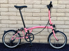 Brompton C Line 12-Speed Mid-HB Flamingo Pink