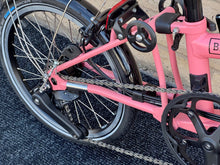 Brompton C Line 12-Speed Mid-HB Flamingo Pink