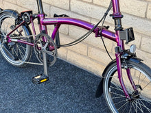 Brompton C Line 12-Speed High-HB Amethyst Lacquer