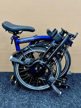Brompton Pre-Owned 6-Speed Electric Mid-HB Bolt Blue Lacquer