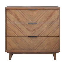 New Pacific Direct Piero Chevron Chest 3 Drawers  - 7800047