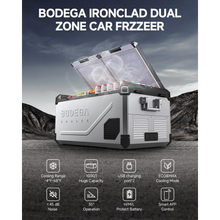 BODEGACOOLER 12 Volt Refrigerator 100QT/95L Hard Insulated Dual Zone
