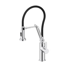 Kibi Engel Single Handle Pull Down Kitchen Faucet In Chrome Finish - KKF2014CH