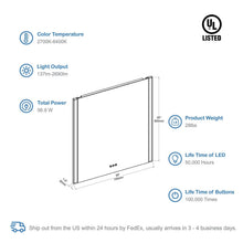 Blossom Binary 30″ LED Mirror - LED M5 3032 CH