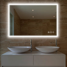 Blossom Beta 48″x36″ LED Mirror with Frosted Sides