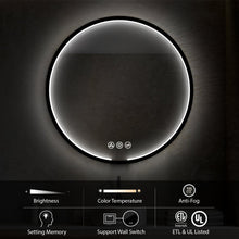 Blossom Oskar 32 Inch Round LED Mirror - LED M7 R32 MB