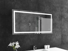 Paris Mirror 48" x 24" Rectangle Liberty Mirror With Touch/ON/OFF Dim Sensor Switch 6000K - LIBEX48246000
