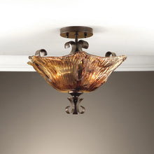 Uttermost Vetraio 2 Light Glass Semi Flushmount 22200