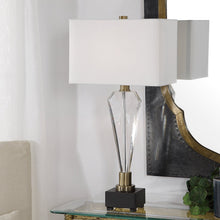 Uttermost Cora Geometric Crystal Table Lamp 27904-1
