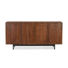 Union Home Mod Sideboard Rattan In Porto Dark Finish  - LVR00251
